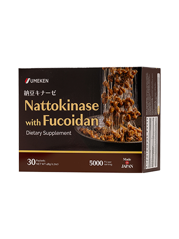 Nattokinase (plus Fucoidan) / 2 mth supply (30 packets) Product Image