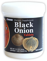 Fermented Black Onion Tablets / Dùng khoảng 2 tháng