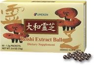 Reishi Extract Balls / 2 mth supply (60 packets)