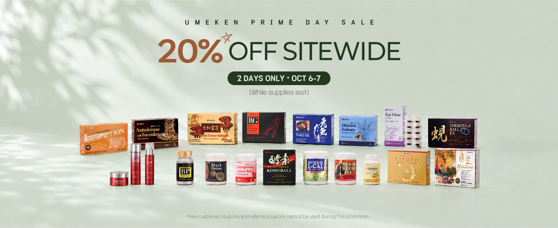 Storewide 20% OFF Sale!