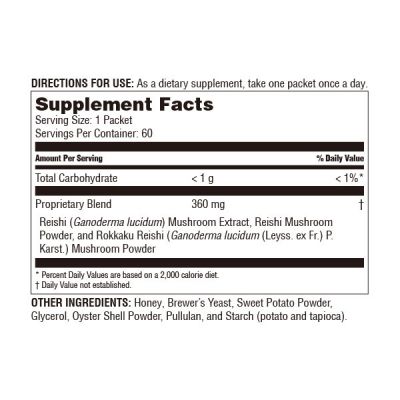 Reishi Extract Balls / 2 mth supply (60 packets)