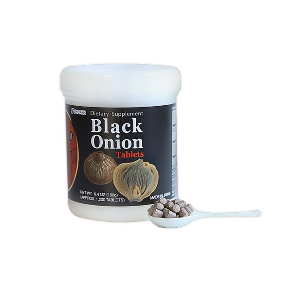 Fermented Black Onion Tablets / 2 mth supply (1,333 balls)