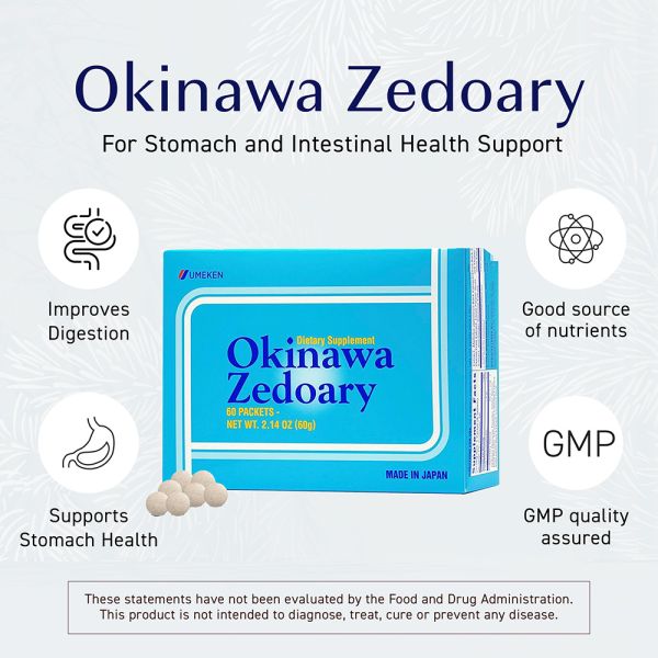 Okinawa Zedoary / 1 mth supply (60 packets)