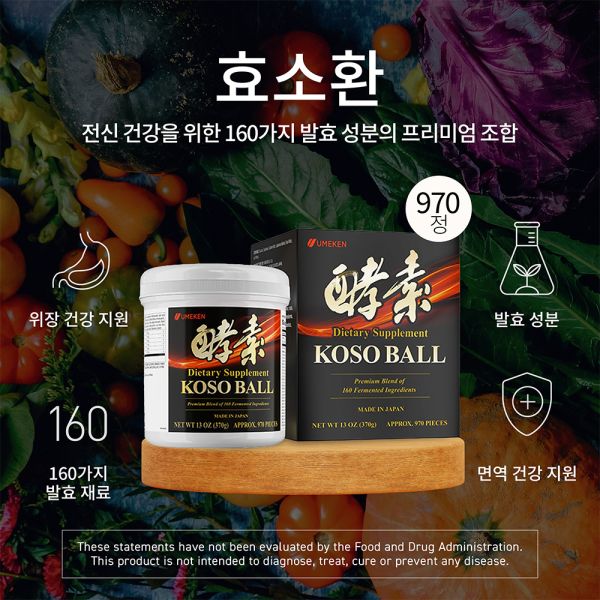 Koso Ball / 4 mth supply (970 balls)