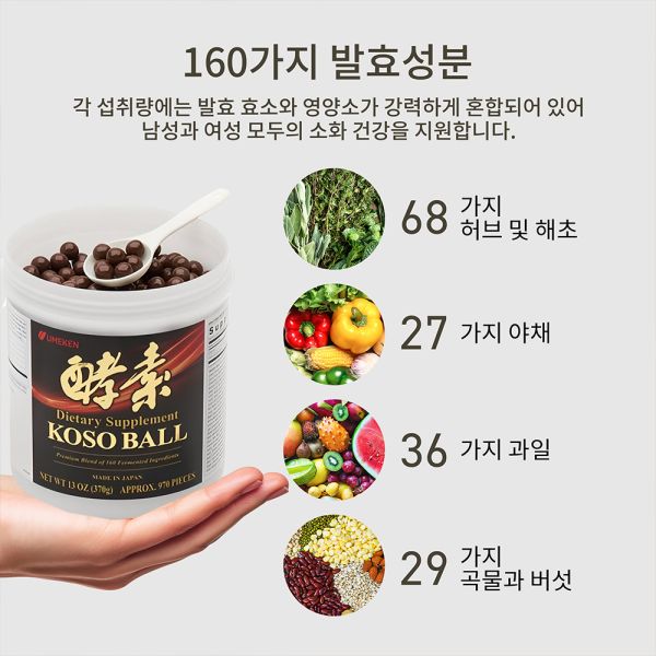 Koso Ball / 4 mth supply (970 balls)