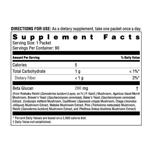 Beta (β)-Glucan (90 Packets)