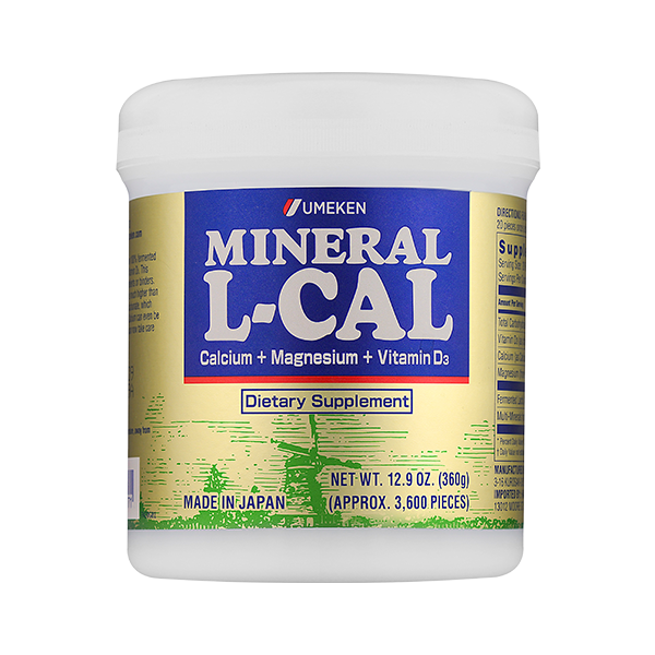 Mineral L-Calcium / 6 mth supply (3,600 balls)