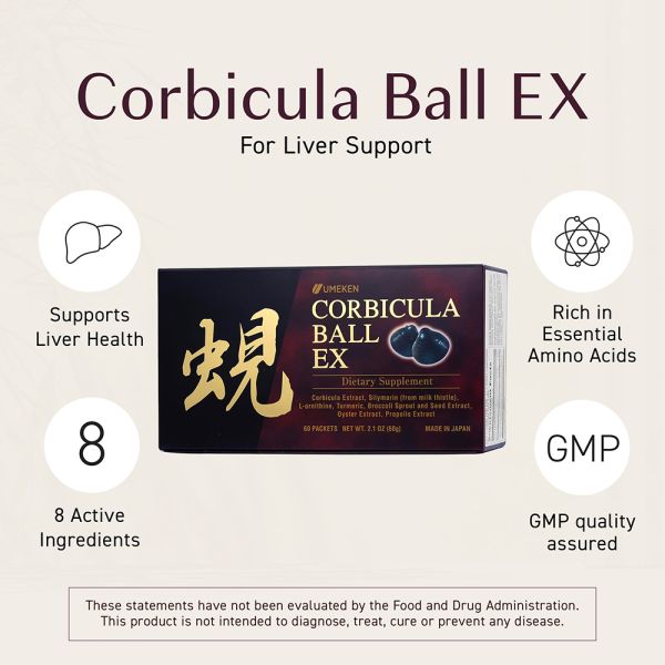 Corbicula Ball EX (2 Large +1 Small) / 5 mth supply
