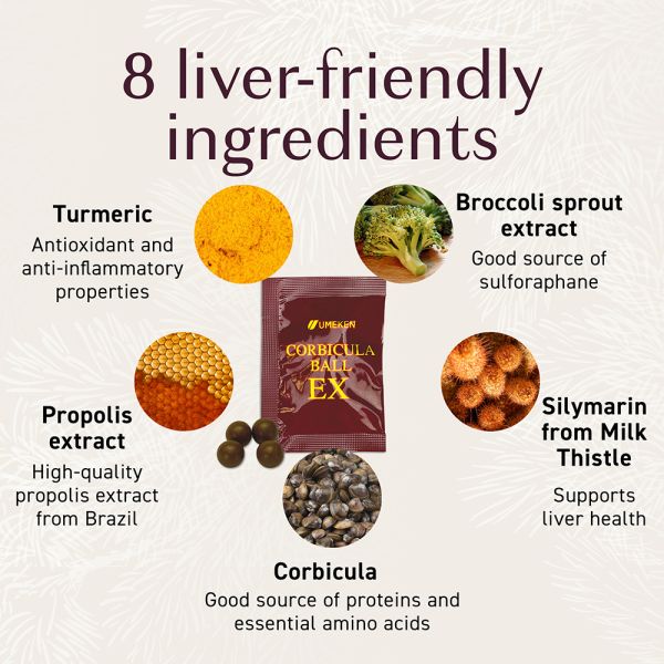 Corbicula Ball EX (2 Large +1 Small) / 5 mth supply