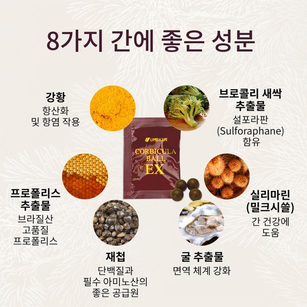 Corbicula Ball EX / 1 mth supply (30 packets)