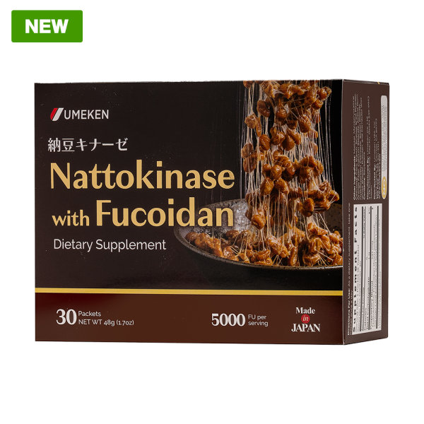 Nattokinase (plus Fucoidan) / 1 mth supply (30 packets)